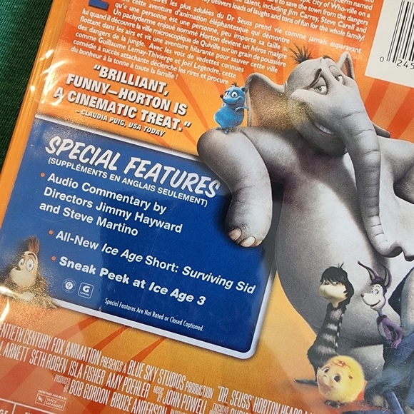 Dr. Seuss' Horton Hears a Who! DVD - Picture 6 of 6